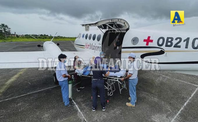 Menor es evacuado al Hospital Dos de Mayo